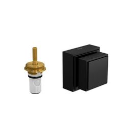 Acabamento para Registro de Pressão 1/2 e 3/4 Quadra Black Matte