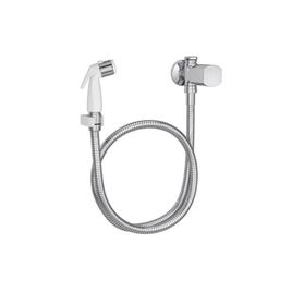 Ducha Higiênica com Registro Gatilho Branco Liv Cromado
