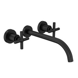 Misturador para Lavatório de Parede Duna Clássica Black Matte