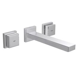 Misturador para Lavatório de Parede Quadra Cromado