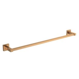 Porta Toalha Barra Quadratta Gold Matte