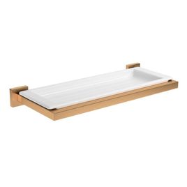 Prateleira em Louça Quadratta Gold Matte