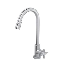 Torneira para Cozinha de Mesa Flex Cromado