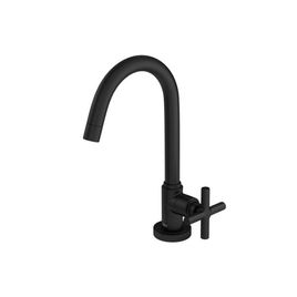 Torneira para Lavatório de Mesa Bica Alta Duna Clássica Black Matte