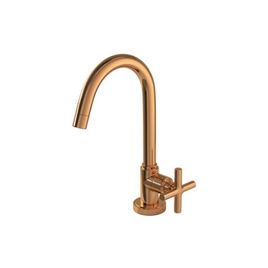 Torneira para Lavatório de Mesa Bica Alta Duna Classica Red Gold
