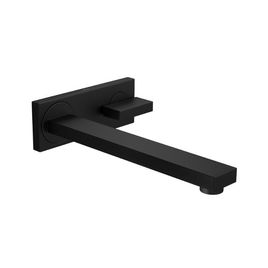 Torneira para Lavatório de Parede com Chapa Dream Black Matte