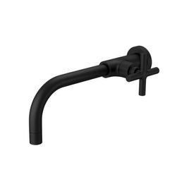 Torneira para Lavatório de Parede Duna Clássica Black Matte
