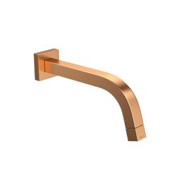 Torneira para Lavatório de Parede Tube Gold Matte