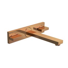 Misturador para Lavatório de Parede com Chapa Dream Red Gold