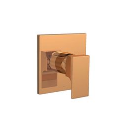 Acabamento Monocomando para Chuveiro Baixa/Alta Pressão Unic Red Gold