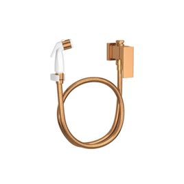 Ducha Higiênica com Registro Gatilho Branco Unic Red Gold