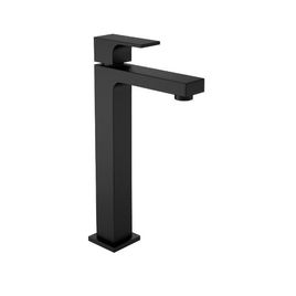 Torneira para Lavatório de Mesa Bica Alta Unic Black Matte