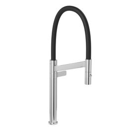 Torneira para Cozinha de Mesa Colore Cromado e Preto