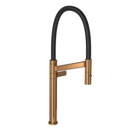 Torneira para Cozinha de Mesa Colore Red Gold e Preta