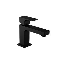 Misturador Monocomando para Lavatório de Mesa Bica Baixa Unic Black Matte
