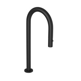 Bica Monocomando para Cozinha de Mesa Deca You Curva Black Matte