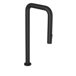 Bica Monocomando para Cozinha de Mesa Deca You Reta Black Matte
