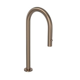 Bica Monocomando para Cozinha de Mesa Deca You Curva Corten