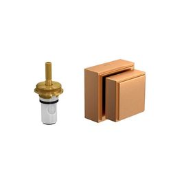Acabamento para Registro de Pressão 1/2 e 3/4 Quadra Gold Matte