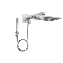 Chuveiro com Desviador e Ducha Manual Unic 40 cm Cromado