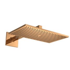 Chuveiro de Parede com Tubo Unic 40 cm Red Gold