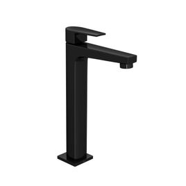 Torneira para Lavatório de Mesa Bica Alta Level Black Noir