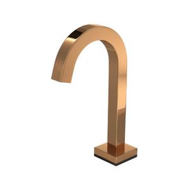 Torneira para Lavatório de Mesa Bica Baixa com Sensor Tube Red Gold