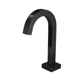 Torneira para Lavatório de Mesa Bica Baixa com Sensor Tube Black Noir