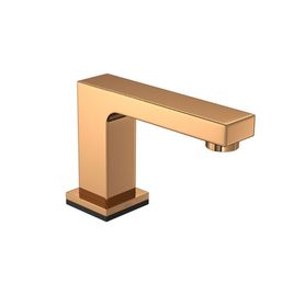 Torneira para Lavatório de Mesa Bica Baixa com Sensor Unic Red Gold