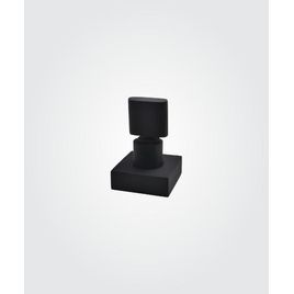 Acabamento para Registro Base Deca 1/2 e 3/4 e 1 Dom Preto Fosco