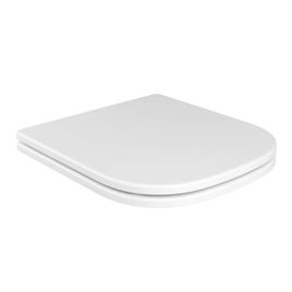 Assento Poliester Slow Close Quadra/Polo/Unic/Axis Branco