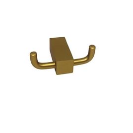 Cabide Duplo Spot Gold Fosco