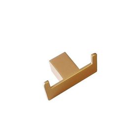 Cabide Duplo Metric Gold Fosco