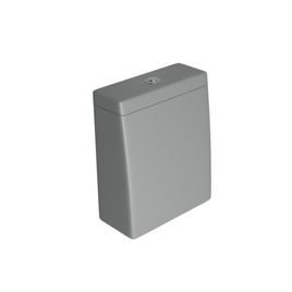 Caixa Acoplada com Acionamento Duo Lk Cinza Fosco e Cromado - CD.23F.86