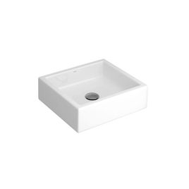 Cuba de Apoio Retangular Branco - L.7400.17