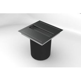 Lixeira Quadrada de Embutir 5L Inox