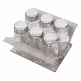 Porta Condimentos 15cm Inox