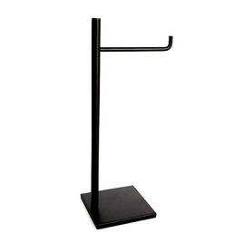 Porta Toalha de Bancada Light Preto Fosco