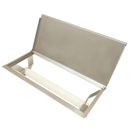 Porta Toalha de Papel 30cm Inox