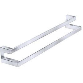 Porta Toalha Duplo Metric Cromado