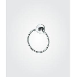 Porta Toalha Rosto Argola Slim Cromado