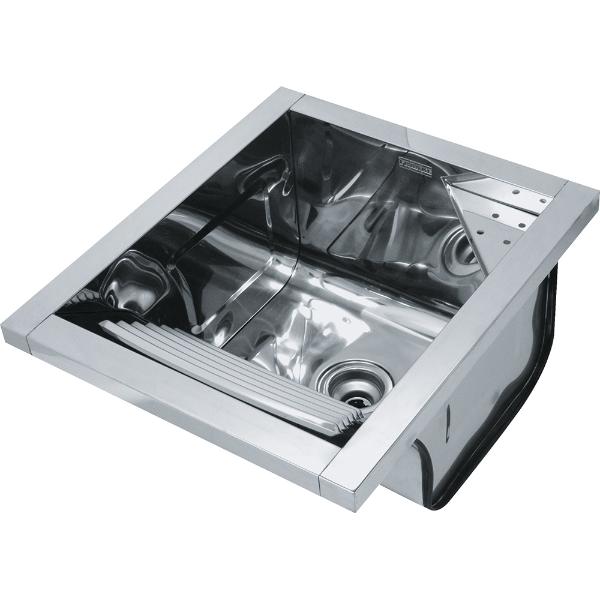 Tanque 23L de Sobrepor Aço Inox Alto Brilho TS360 Franke 44x515