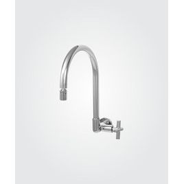 Torneira para Cozinha Parede Titanio Cromado