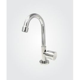 Torneira para Lavatório de Mesa Bica Alta Onda Cromado