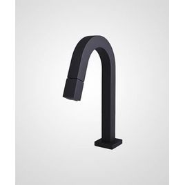 Torneira para Lavatório de Mesa Bica Baixa Open Preto Fosco