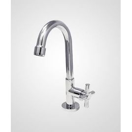Torneira para Lavatório de Mesa Slim Cross Cromado