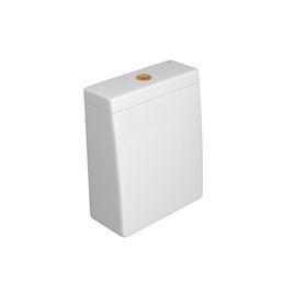 Caixa Acoplada com Acionamento Duo Lk Branco e Red Gold - CD.23F.GL.RD.17