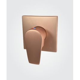 Acabamento Monocomando para Chuveiro Alta Pressão 1/2 Base Docol  Rose Fosco Led