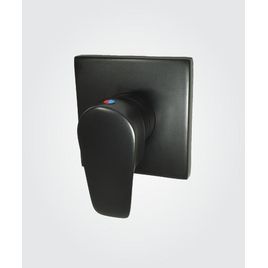 Acabamento Monocomando para Chuveiro Baixa Pressão 3/4 Base Docol Led Preto Fosco