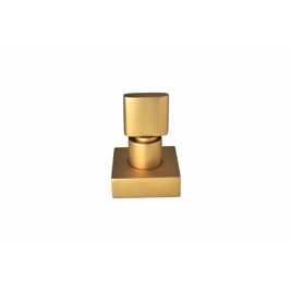 Acabamento para Registro Base Docol 1/2 e 3/4 e 1 Dom Dourado Fosco